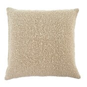Sherpa Linen Weave Toss Pillow